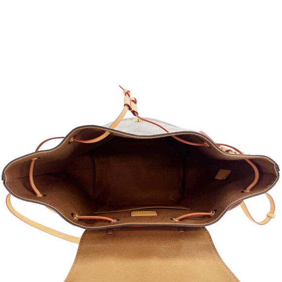 Louis Vuitton  Montsouris PM Monogram Canvas Backpack Brown - Picture 12 of 16